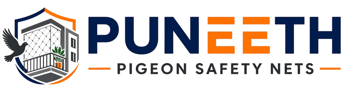Puneeth Pigeon Safety Nets Logo
